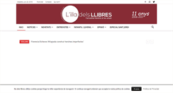 Desktop Screenshot of illadelsllibres.com